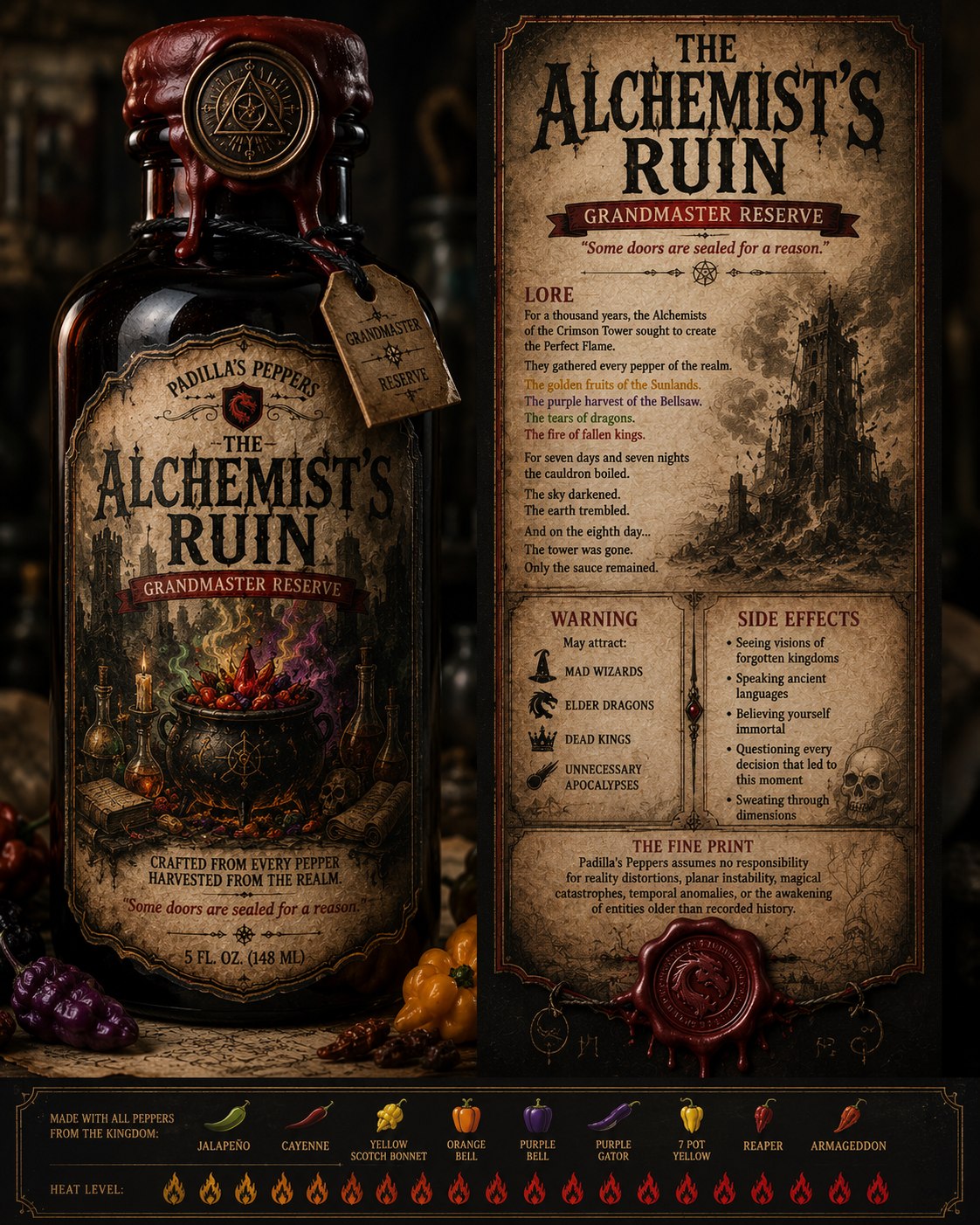 The Alchemist's Ruin bottle